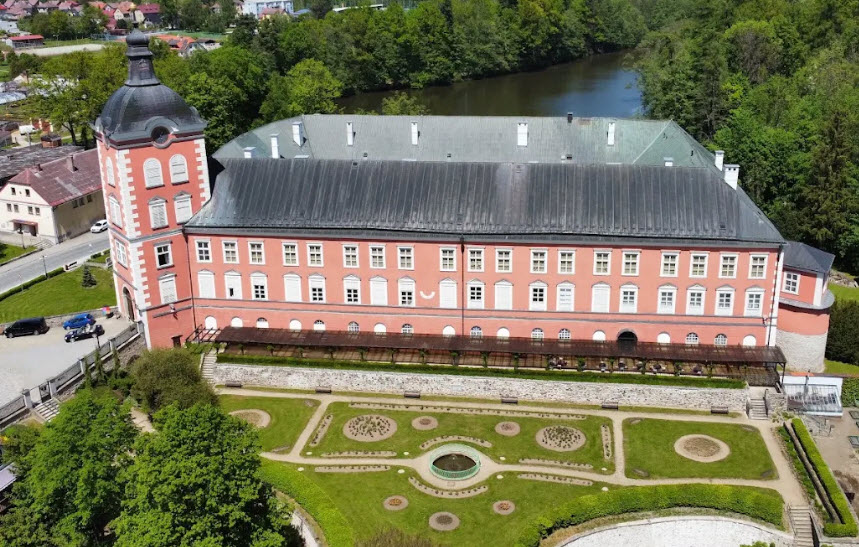 Chateau at Kamenice nad Lipou, Czech Republic (Czechia)
